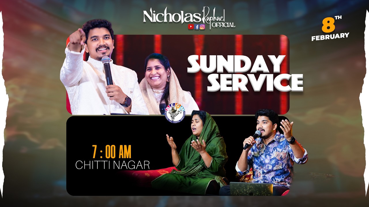 🔴 Sunday Service  ||  8th Feb 2026 ||  @Nicholasraphaelofficial
