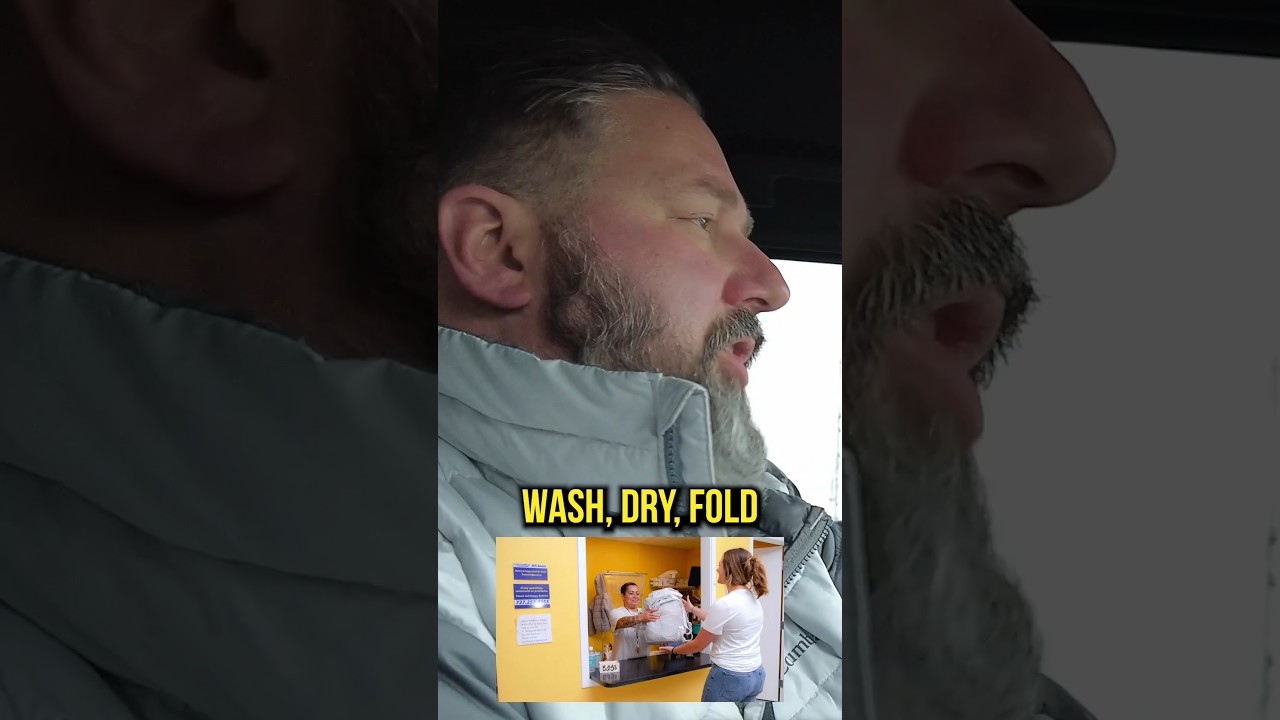 Wash Dry Fold Is Not For Me!! #laundromat #business #shorts