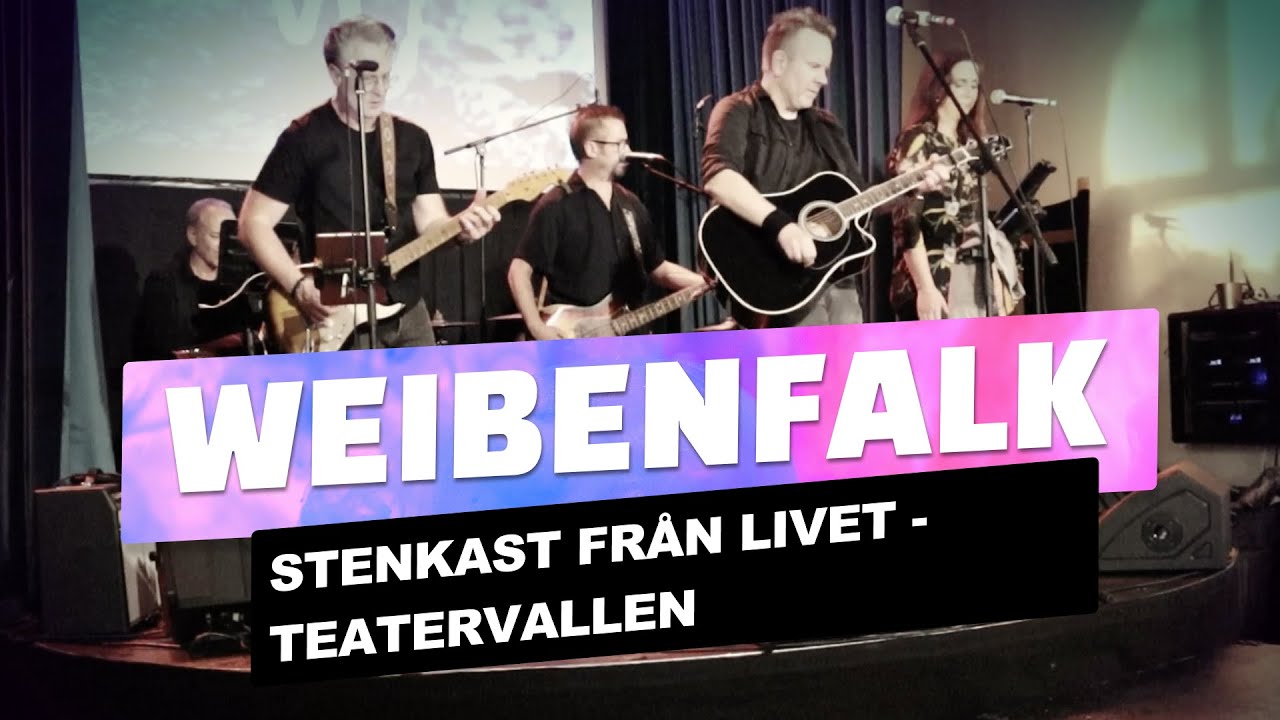 Weibenfalk - Stenkast fr&aring;n livet - Live Teatervallen Kalmar 2024-05-24
