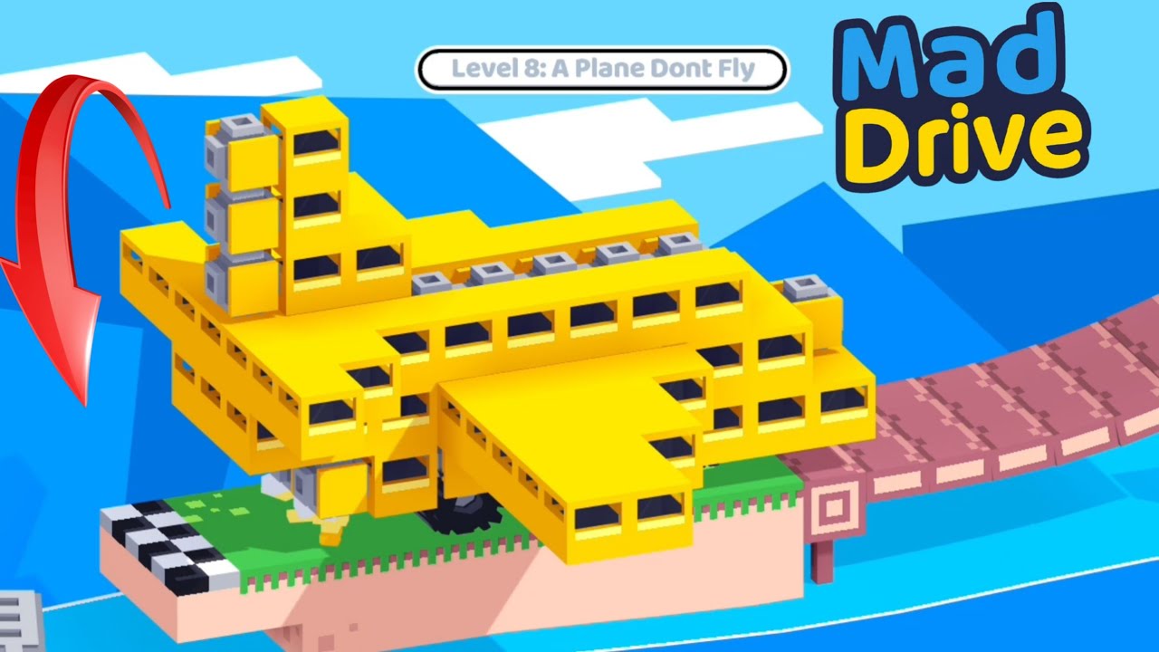 Drive Mad All Level GamePlay Walkthrough EPN 29#fancade #racing #gameplay #drivemad #walkthrough 
