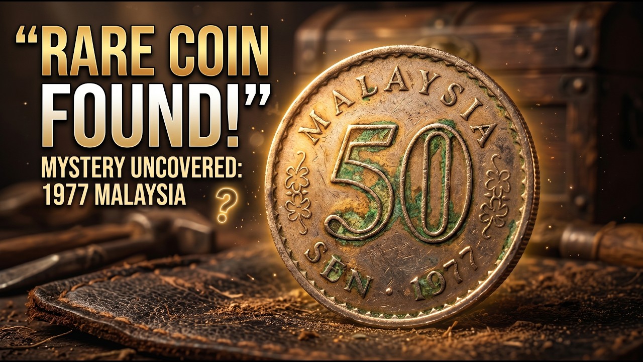 The Rare 1977 Malaysia 50 Sen Coin Worth Big Money Today. Hidden Value Revealed.