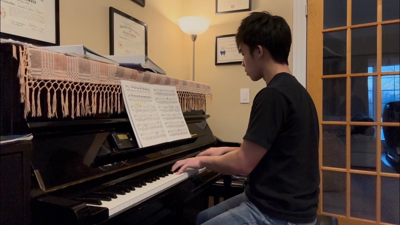 Playing Chopin's Fantaisie Impromptu Day 10
