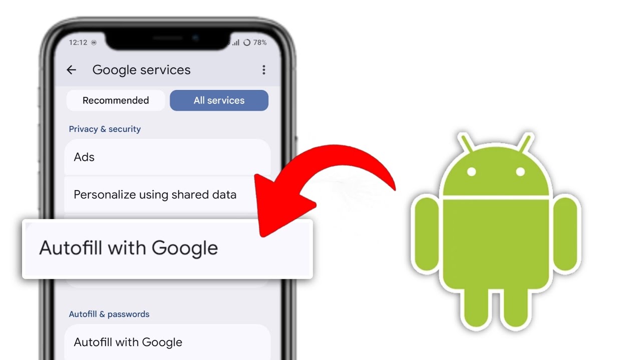 What is Autofill With Google in Android? | Autofill With Google Meaning Explained