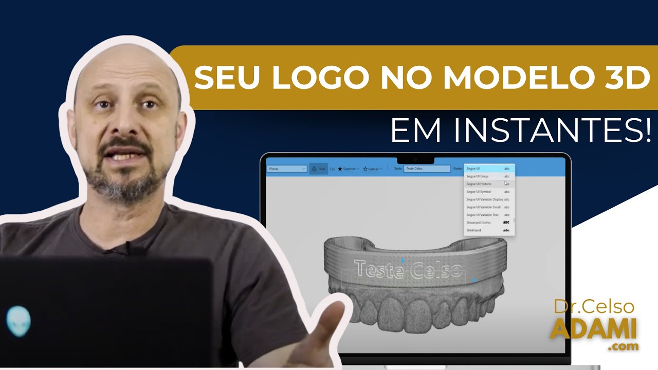 COMO USAR O 3D BUILDER PARA ADICIONAR LOGOS E TEXTOS EM MODELOS 3D