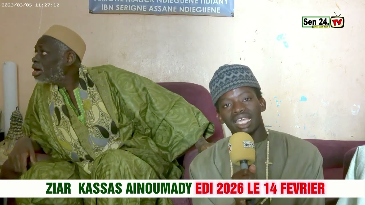 ZIAR  KASSAS AINOUMADY EDI 2026 LE 14 FEVRIER