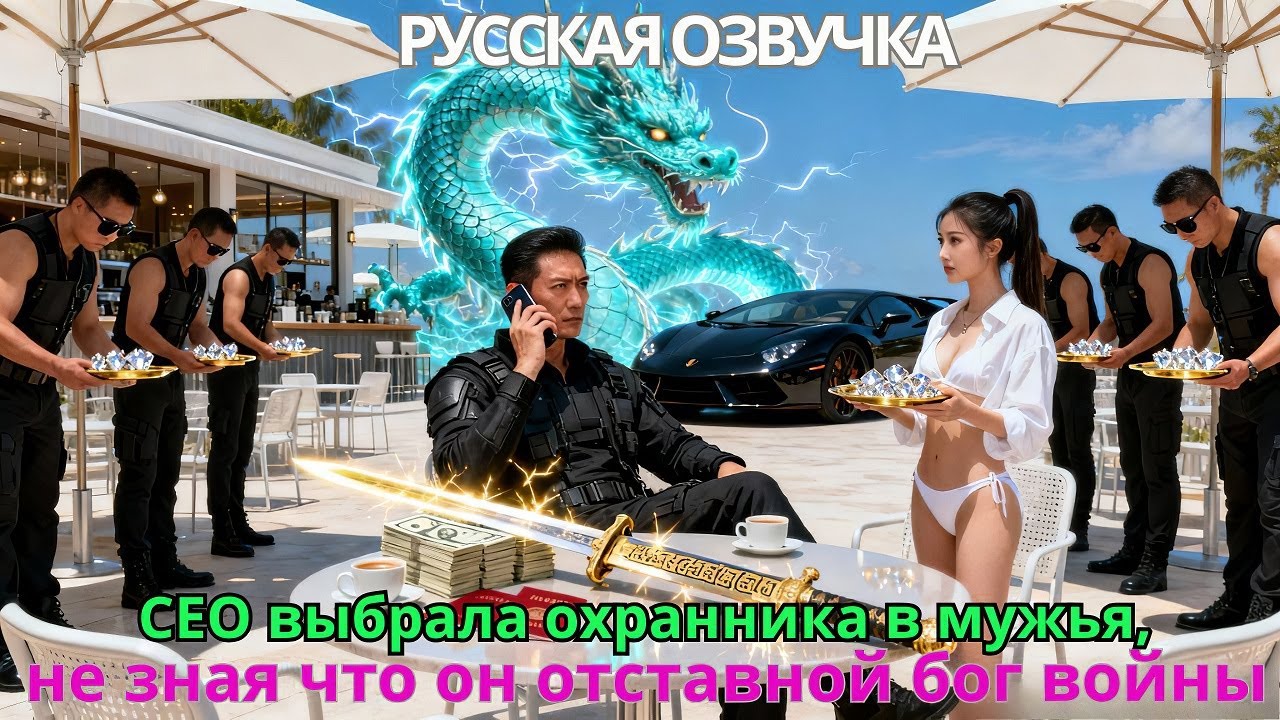 Найдя драконий меч, юноша не ожидал что прикосновение дарует ему силу призывать Двух Драконов#дорама