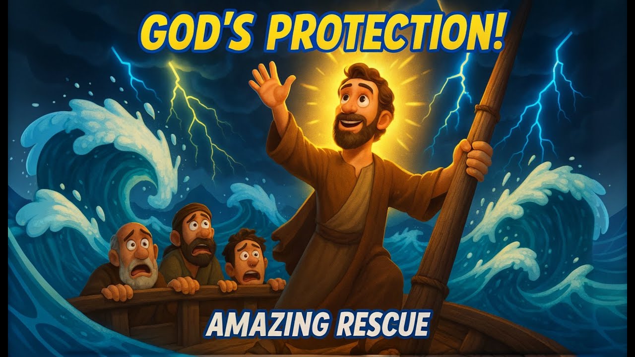 Paul's Shipwreck: God's Amazing Rescue in Life's Storms | Bible Story