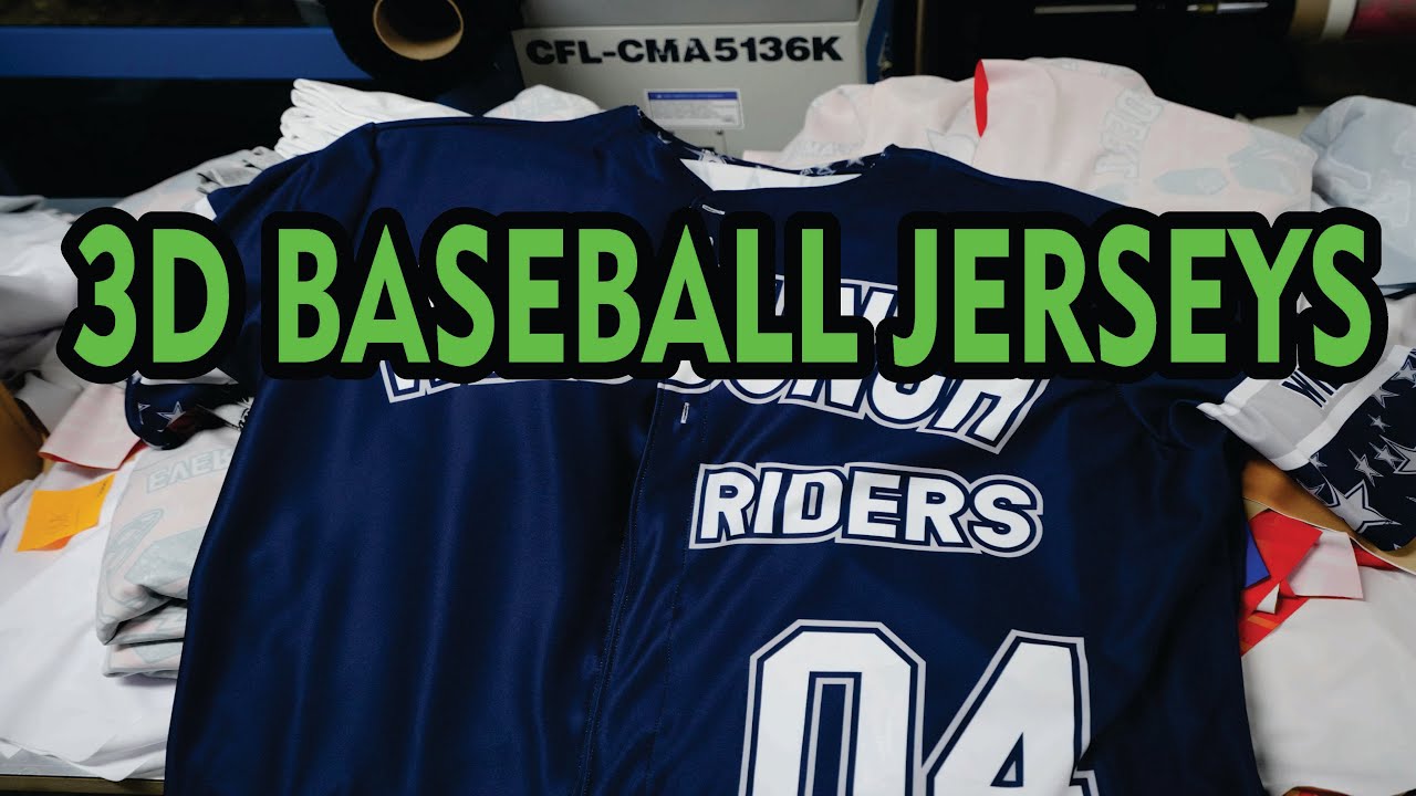 MAKING A 6XL BASEBALL JERSEY