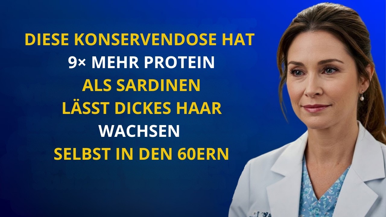 Schnell dichtes Haar! Dieses Dosen-Lebensmittel stoppt Haarausfall 🚫💇‍♂️| Gesundheitsarzt
