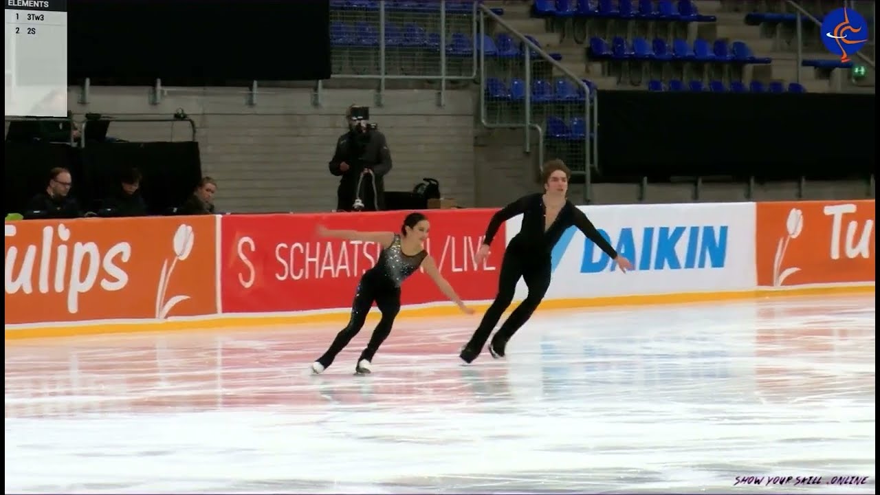 Isabella GAMEZ / Alexander KOROVIN PHI Pairs SP Challenge Cup 2023 - Tilburg, Netherlands