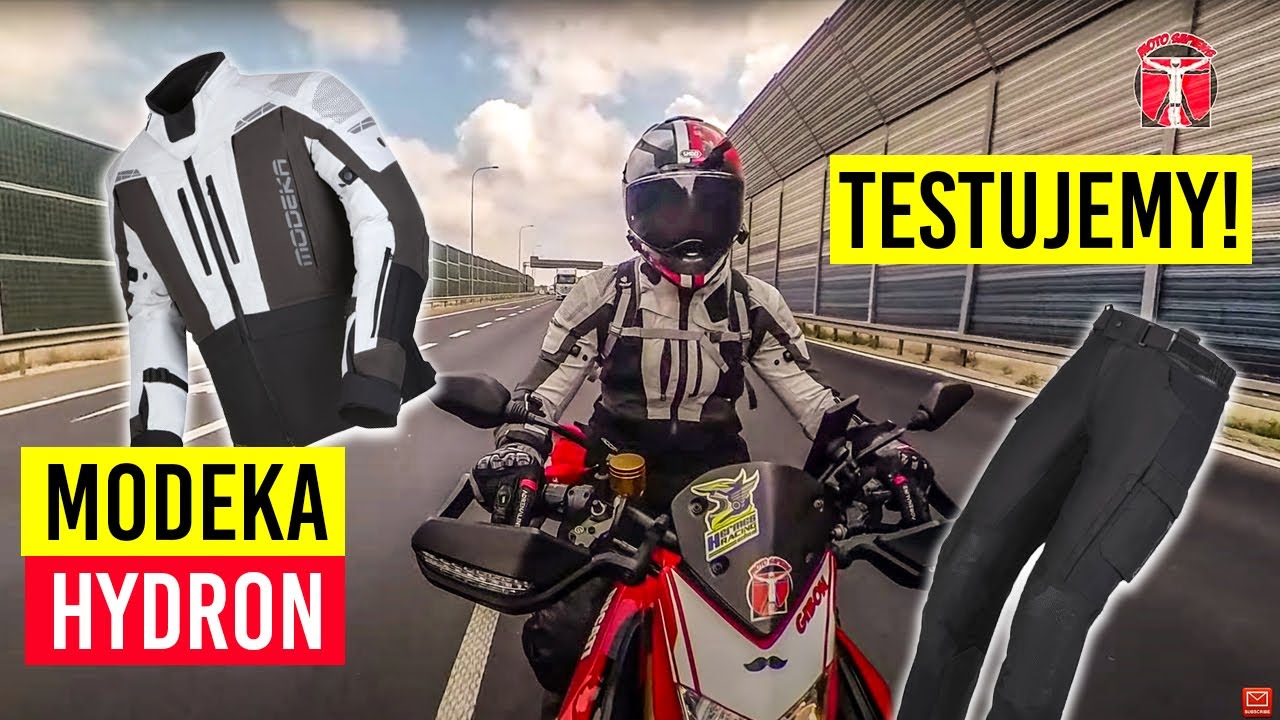 Modeka Hydron - zaskakująco ciekawy zestaw turystyczny z zewnętrzną membraną - test i recenzja