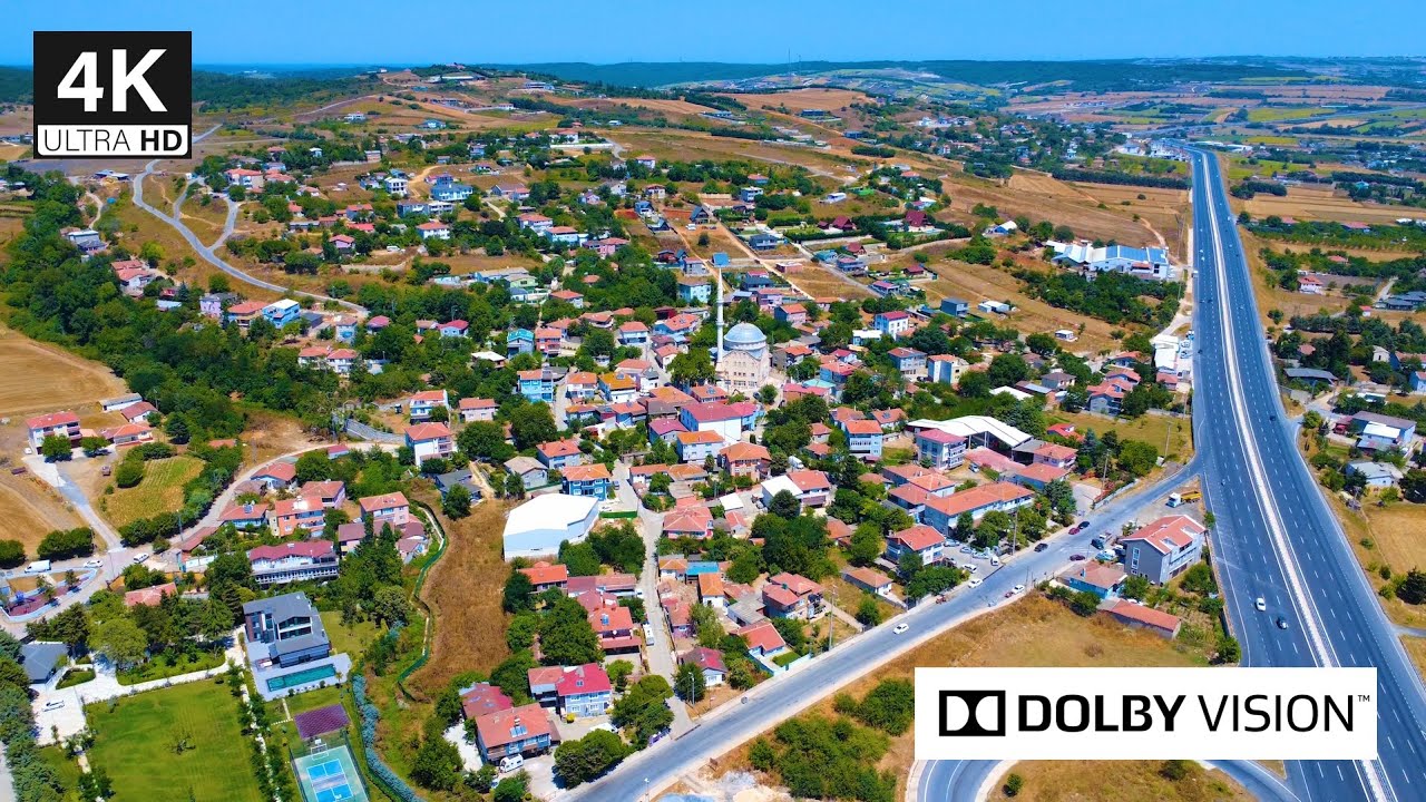 Oklalı Mahallesi ne yukarıdan baktınızmı...? 4K UHD... #views #view #manzara #nature #köy #village
