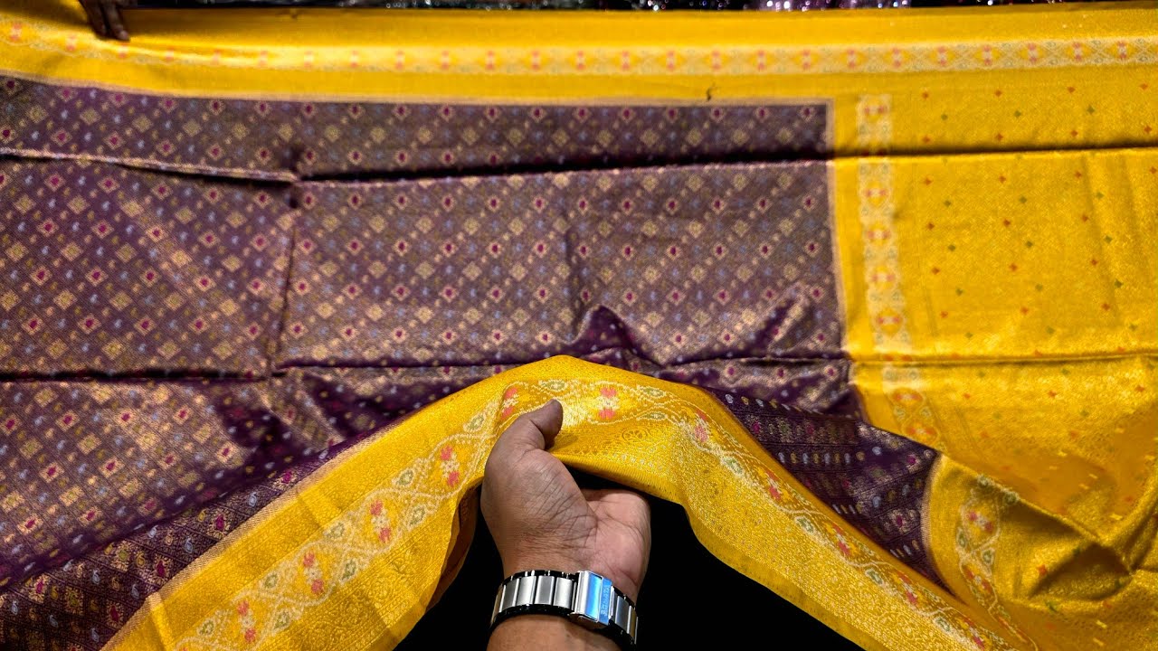 অরজিনাল ইন্ডিয়ান পিওর খাদ্দি কাতান শাড়ি ধামাকা অফার, khaddi saree offer price, jewel saree ghar 