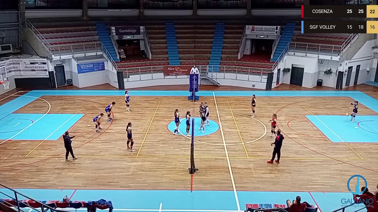 COSENZA  VS SGF VOLLEY