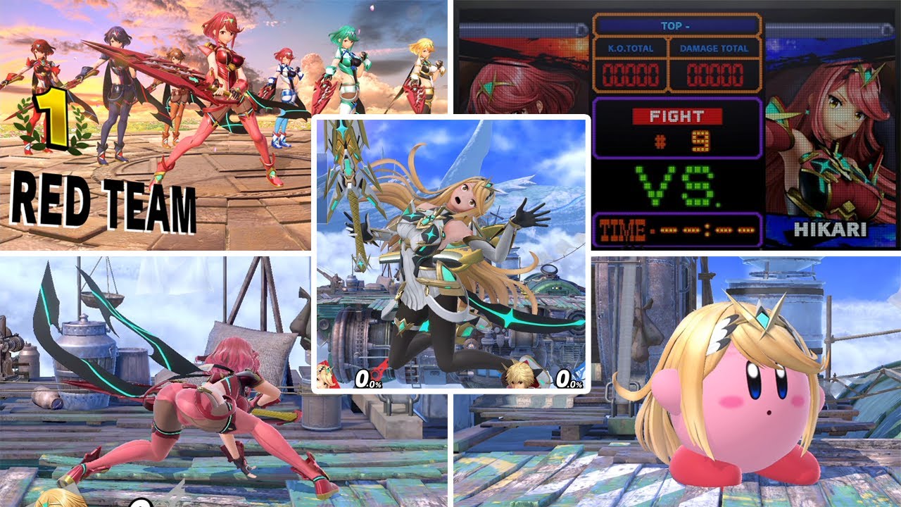 スマブラspecial【switch】ホムラ,ヒカリ最後の切り札,チーム勝利,応援コール,小顔バグ,その他いろいろモーション集まとめ スマブラスペシャル版 ニンテンドースイッチ