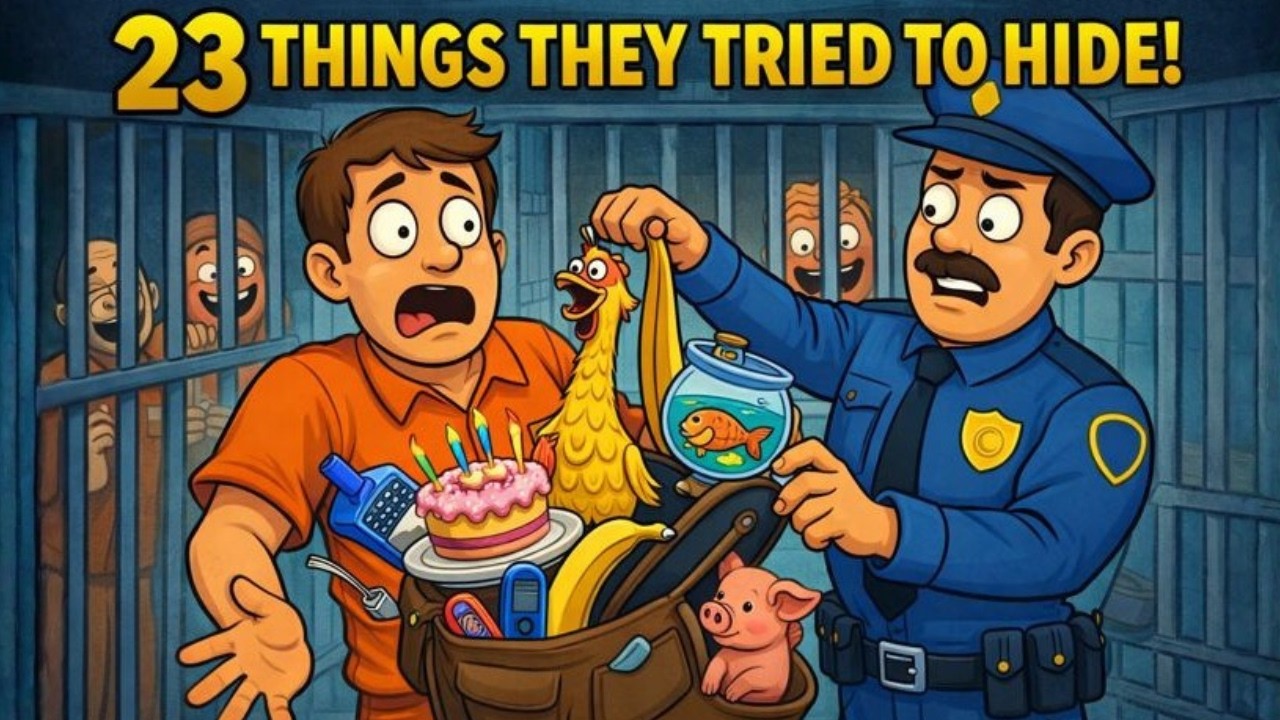 23 Weirdest Things Smuggled Into Prison