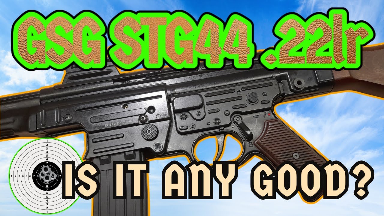 GSG STG44 .22LR – Is It Any Good? 25 Rounds of Pure Fun! 🇩🇪