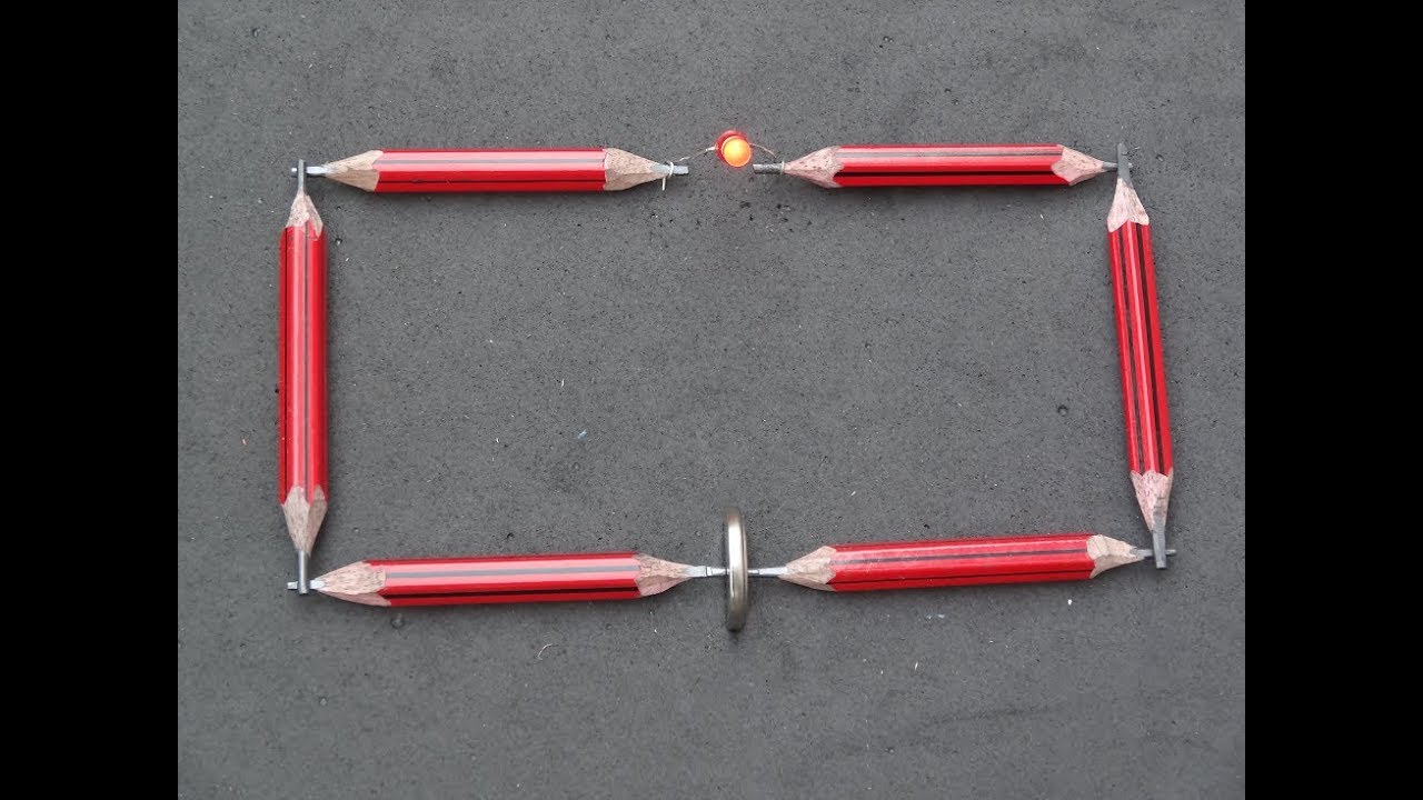 Simple Circuit construction with Pencils