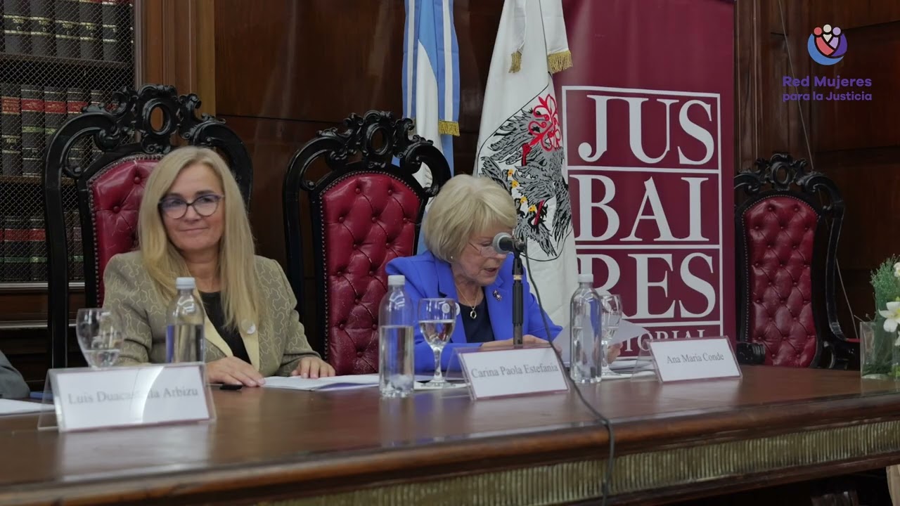 Apertura institucional | Jornada Mujeres, Justicia y Autonomía