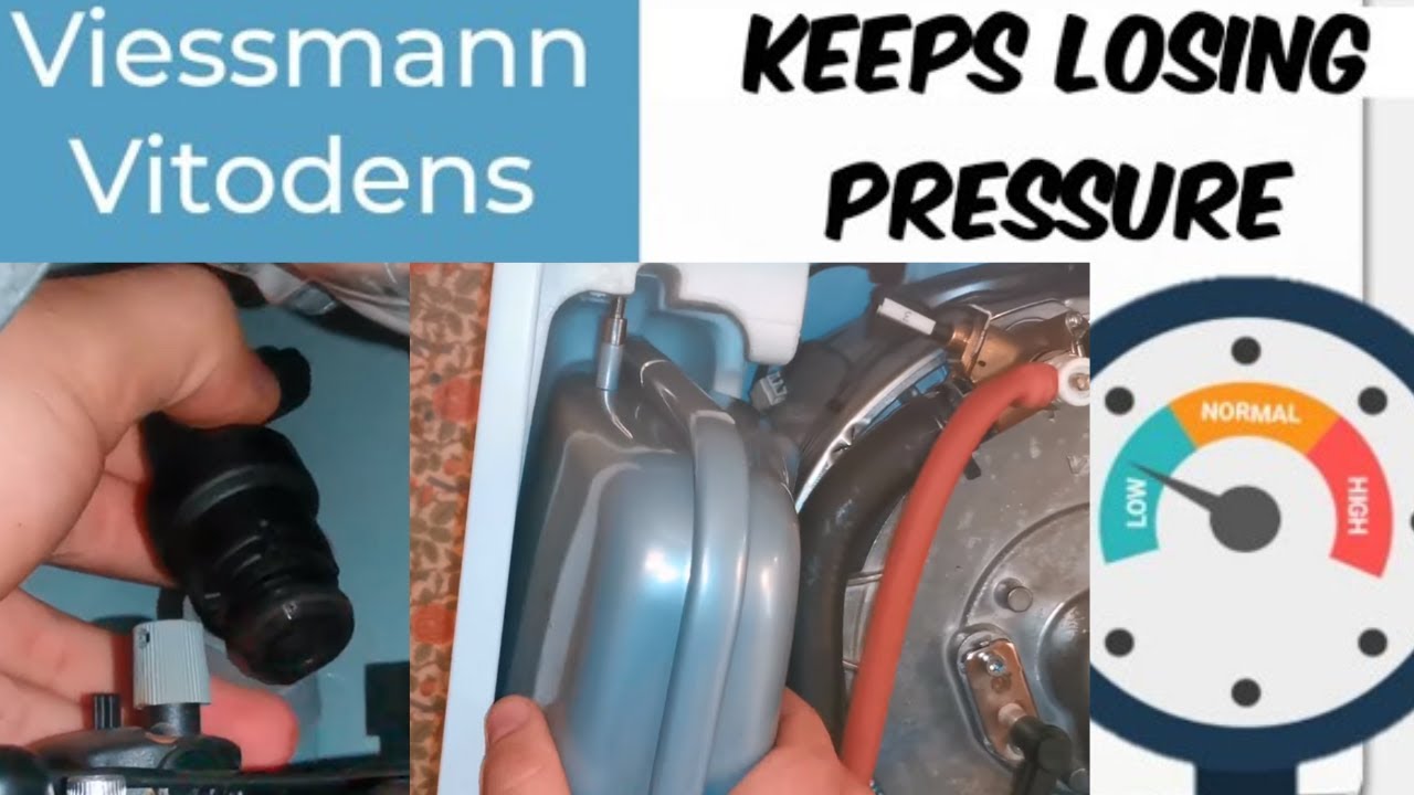Низкое давление Viessmann Vitodens? Замена расширительного бака, AAV, PRV!