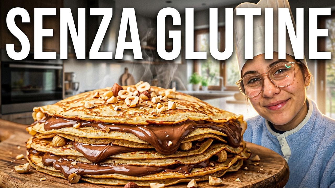 Crêpes alla Nutella SENZA GLUTINE! ( e qualche disastro ADHD mood )