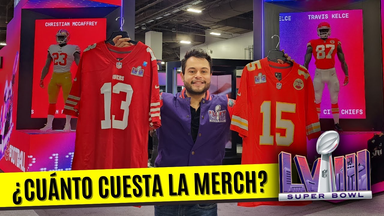 TODO lo que puedes comprar TIENDA OFICIAL SUPER BOWL 58 | ¿Cuánto cuesta la mercancía?