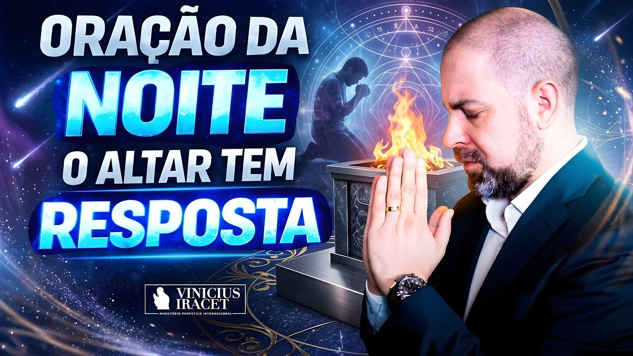 ORAÇÃO DA NOITE 9 DE MARÇO - O ALTAR TEM RESPOSTA - SALMO 26 - PROSPERIDADE E DIREÇÃO  | Vinicius