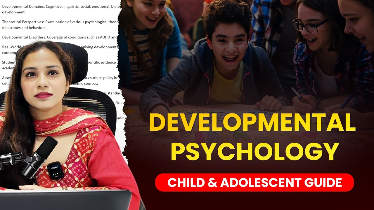 Child & Adolescent Development: Assessment Breakdown & Exam Guide #childdevelopment #education