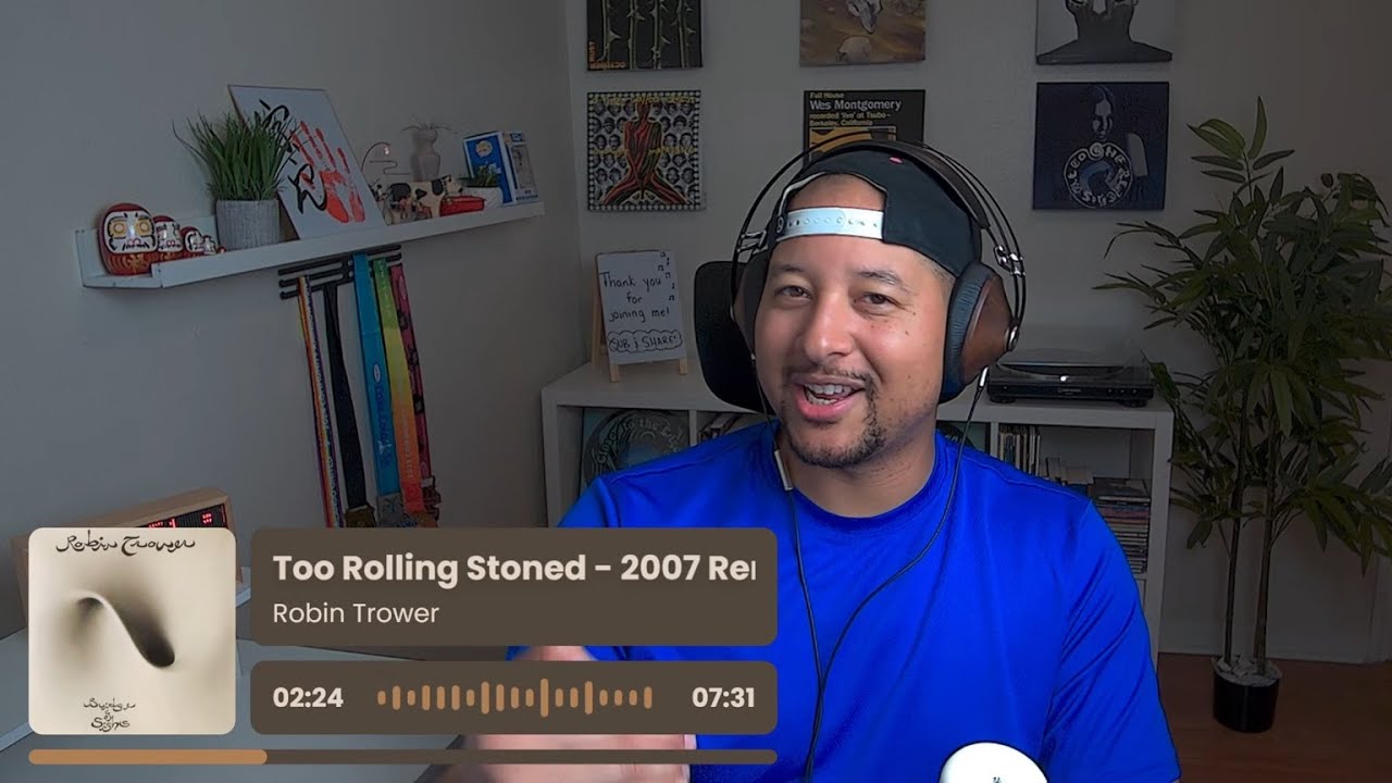 Robin Trower- Too Rolling Stoned REACTION AND REVIEW