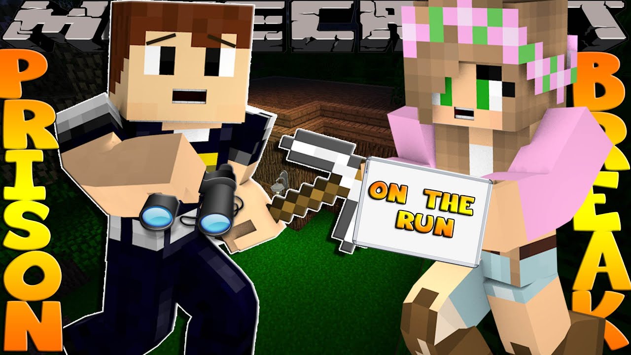 Minecraft ПОБЕГ ТЮРЬМЫ - ШАРКИ СБЕГАЕТ ИЗ ТЮРЬМЫ вместе с Маленькой Келли!!