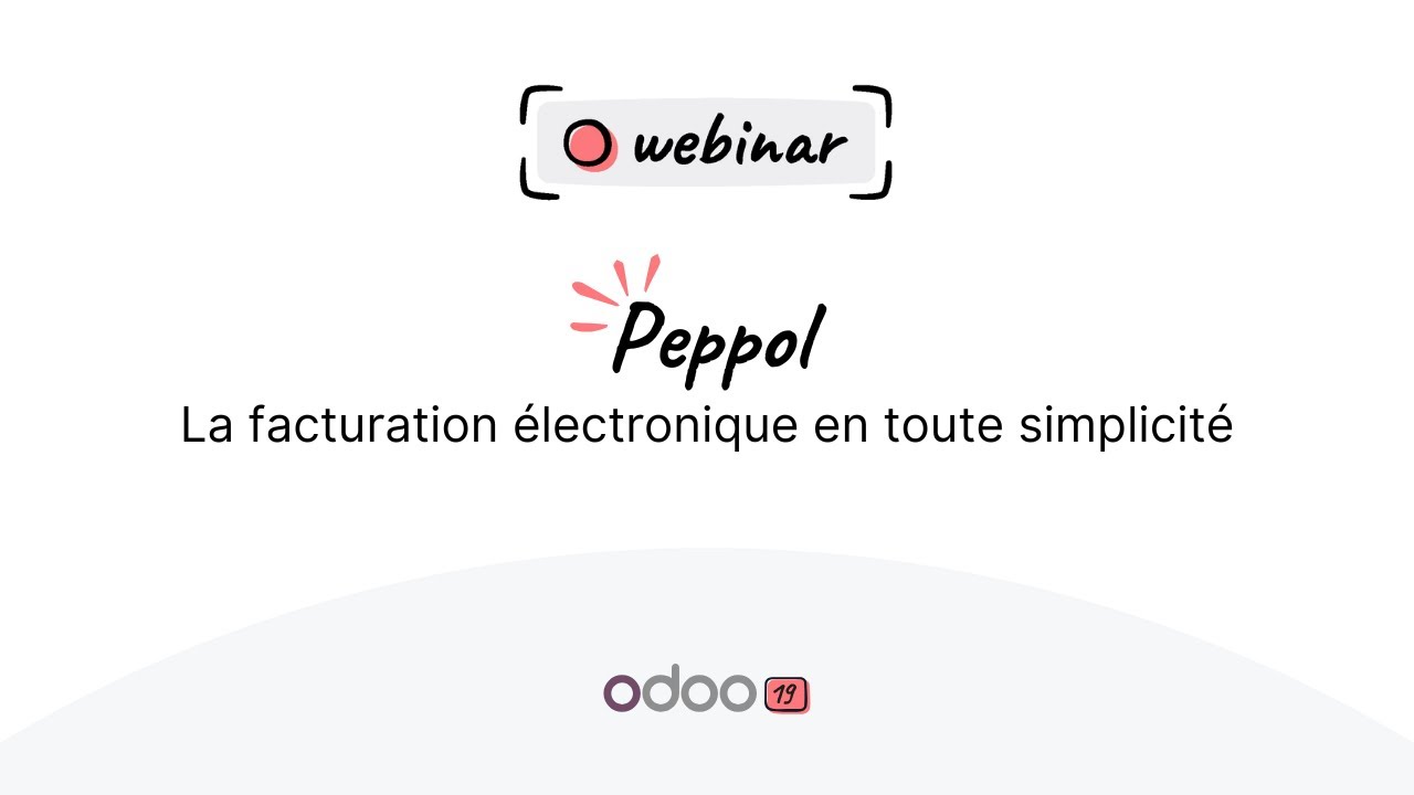 Webinaire - La facturation &eacute;lectronique en toute simplicit&eacute;