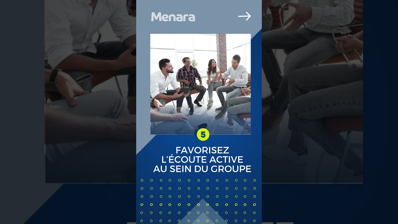 Les Secrets d'une &Eacute;quipe Plus Performante en 8 &Eacute;tapes   #&Eacute;quipeUnie #Communication #Mjob #Menara