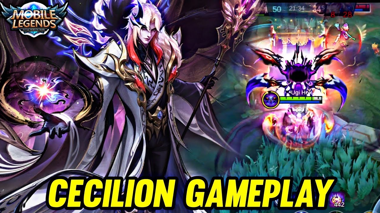 ML : CECILION GAMEPLAY | IN MID LANE - MOBILE LEGENDS