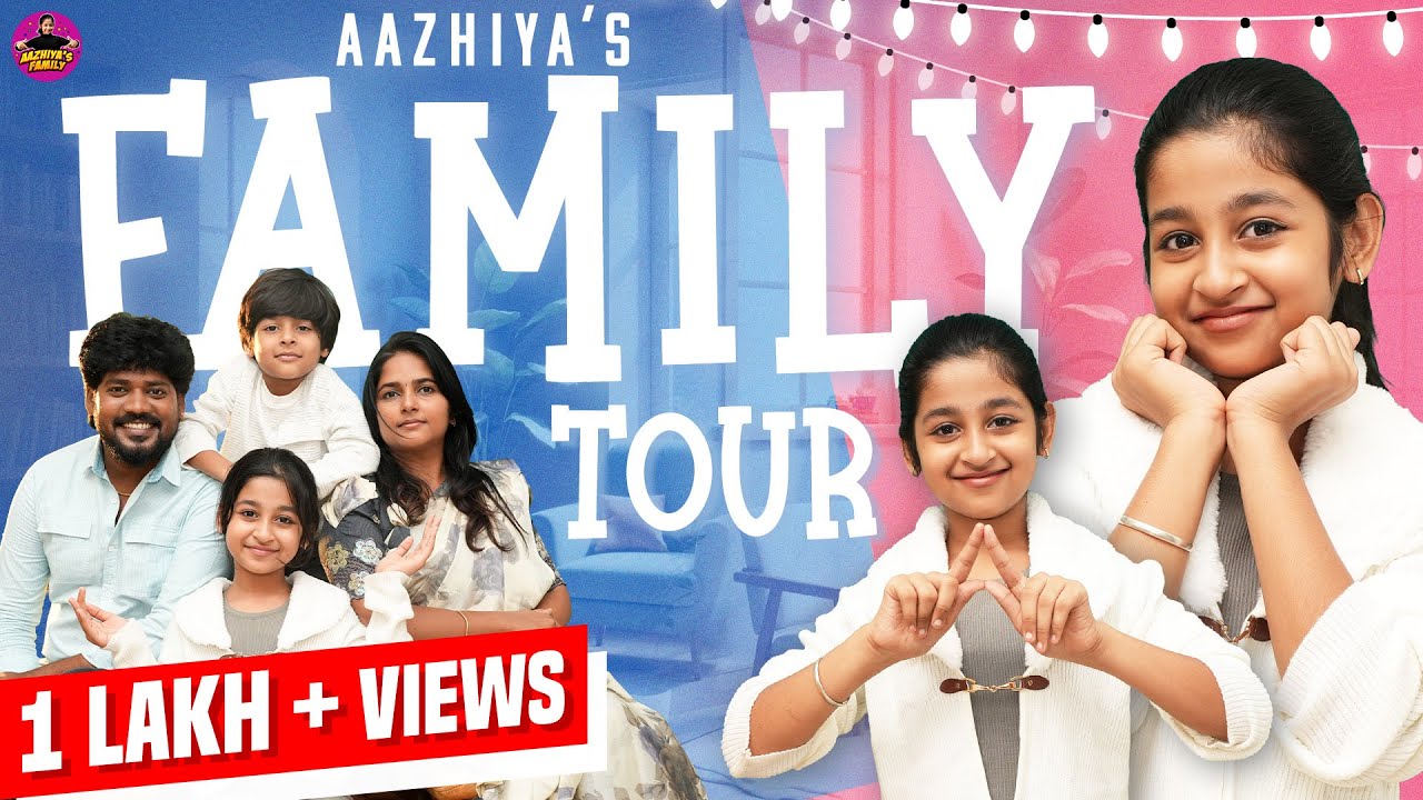 Welcome to Our Family Space ❤️ | Aazhiya’s Family Tour