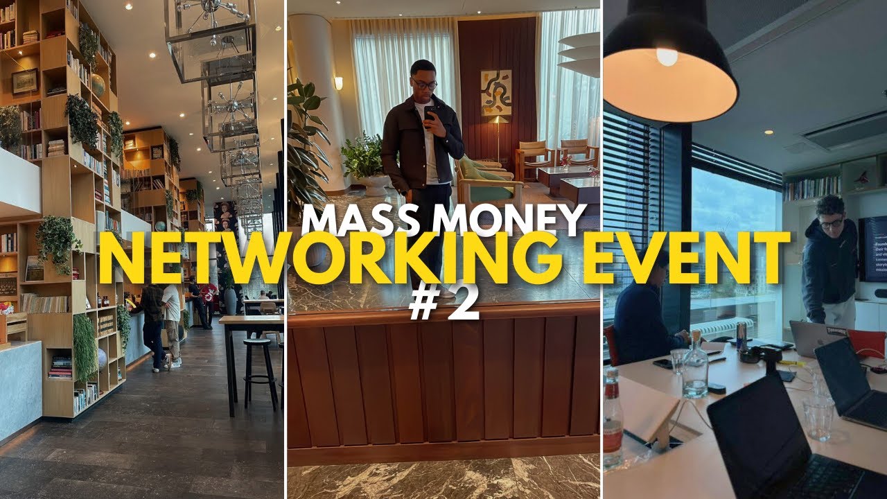 London’s Top Networking Event for Young Entrepreneurs | My Journey at 19 | MassMoney