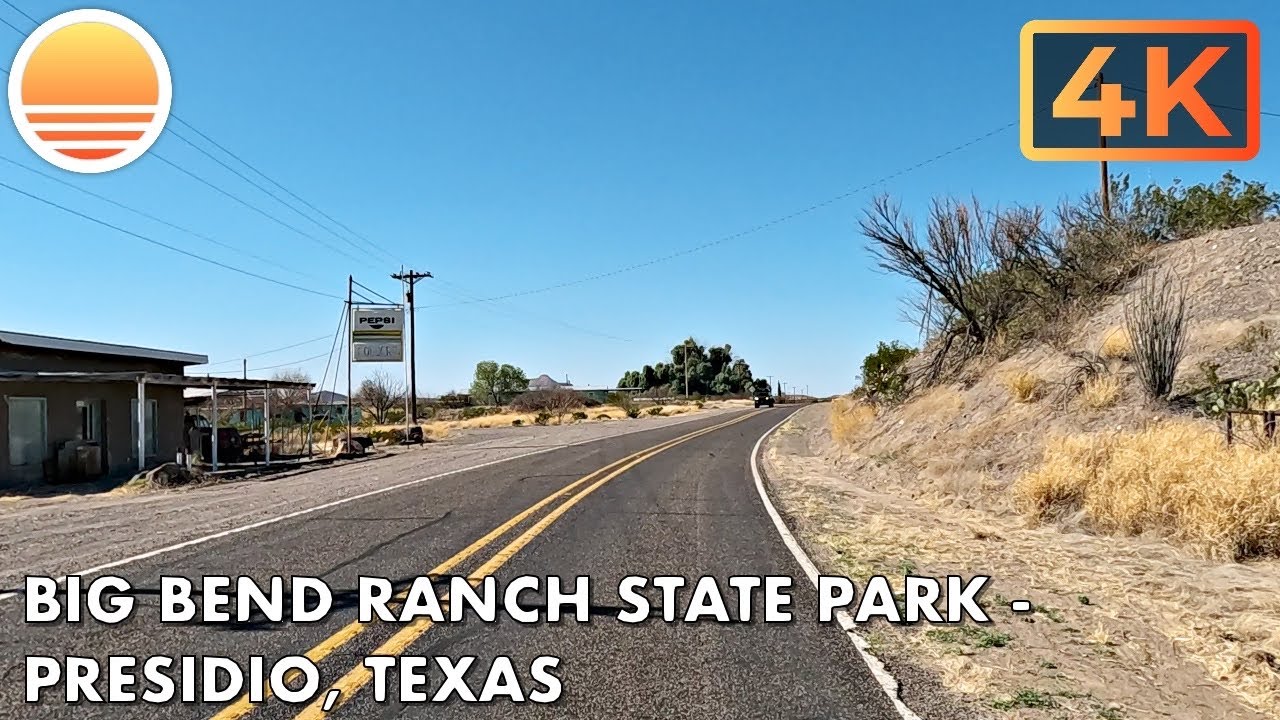 Big Bend Ranch State Park to Presidio, Texas! Drive with me!