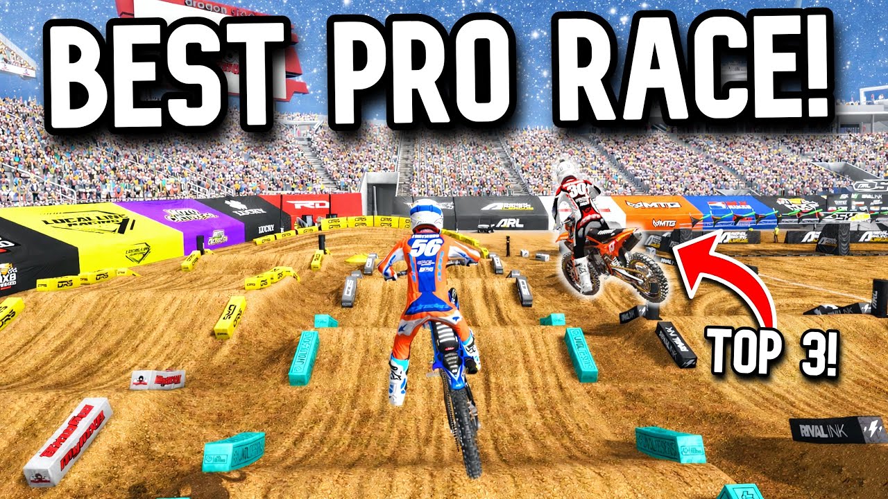 THE BEST PRO RACE OF MY CAREER IN MX BIKES!