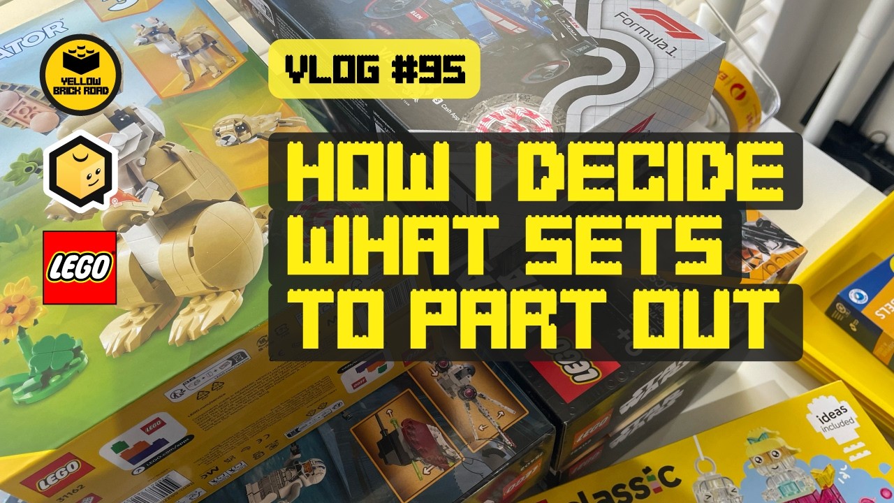 How I Decide What LEGO Sets To Part Out – LEGO Bricklink Seller Vlog #95