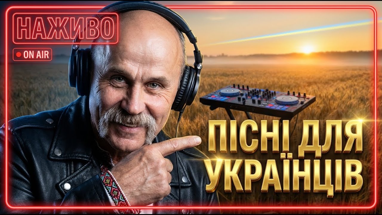 🎶 Українські Пісні 2026 • DJ Тарас Шевченко • Музика, Яка Залишається • LIVE