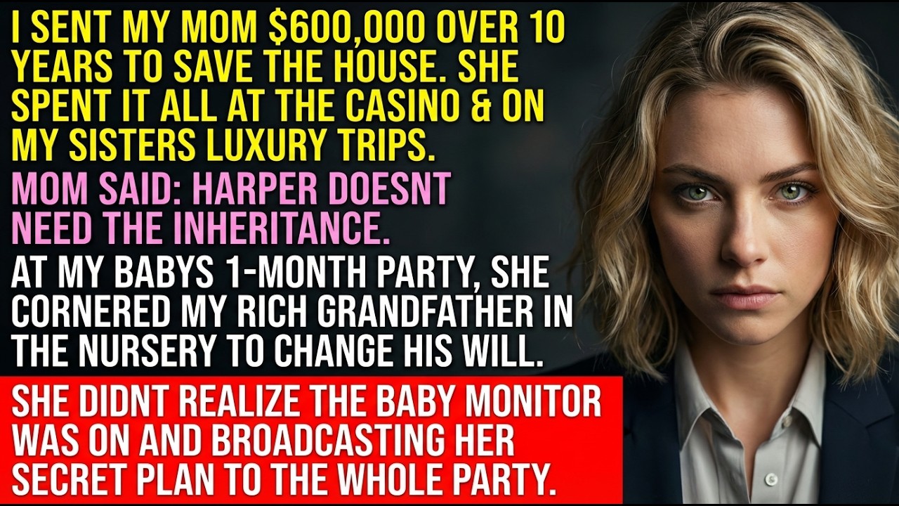 I sent her $600K. Then a baby monitor revealed her secret in these _ family conflict stories