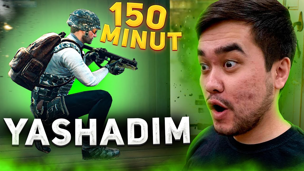 PUBG MOBILE - ERANGELDA 150 MINUT YASHASHGA HARAKAT QILDIM