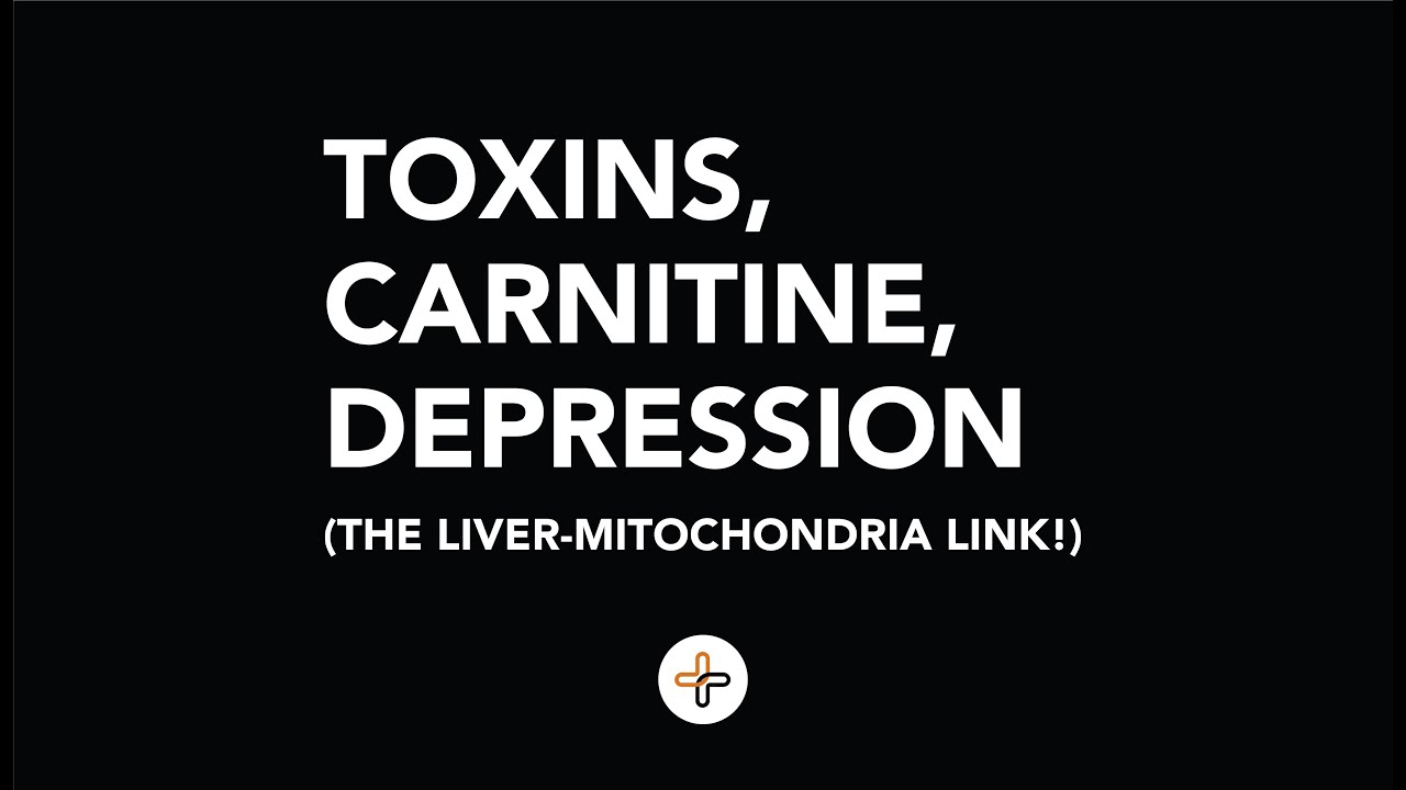 Toxins, Carnitine, Depression (the Liver-Mitochondria link!)