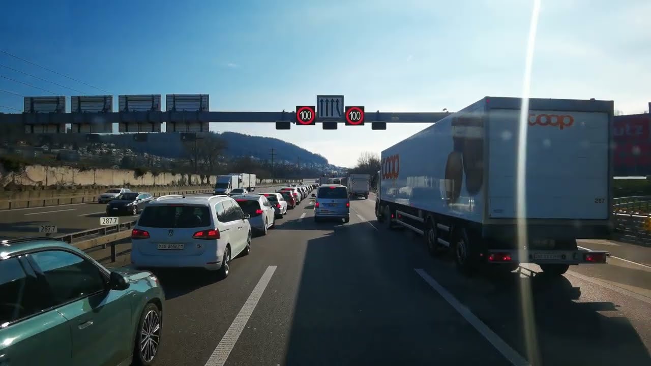 Mercedes Actros POV 4K 🚛 - Yverdon nach Schaffhausen 🇨🇭 #4