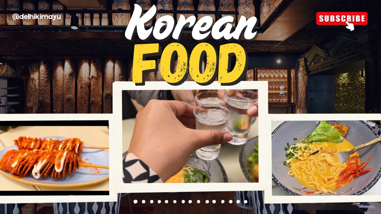 MKT Mein Itna Saara Food?! 🍜 Spicy Ramen & Sushi Date! | Delhi’s Little Korea 🇰🇷 