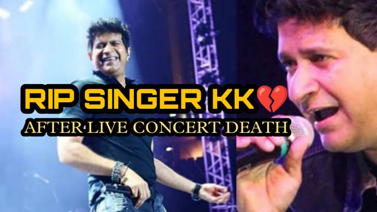 HEART ATTACK || SINGER KK DEATH NEWS AFTER LIVE CONCERT