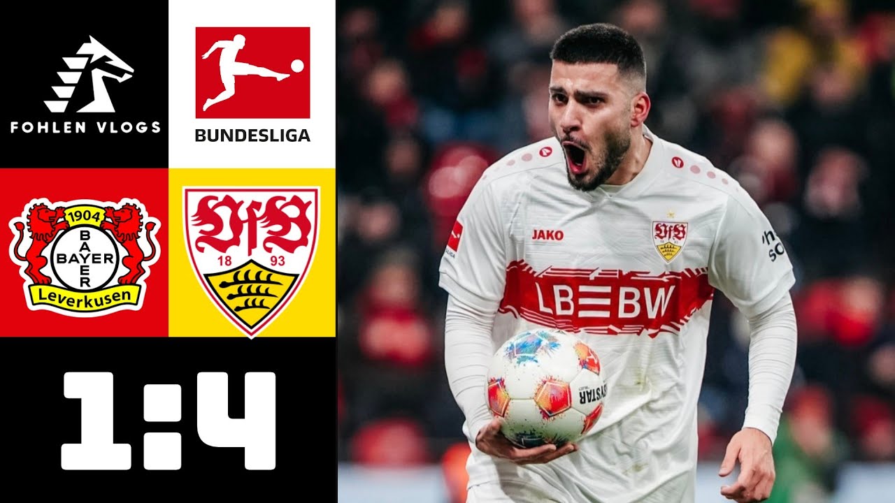 LEVERKUSEN VS STUTTGART HIGHLIGHTS | VFB DEMONTIERT BAYER | BUNDESLIGA STADIONVLOG ⚽️🔥