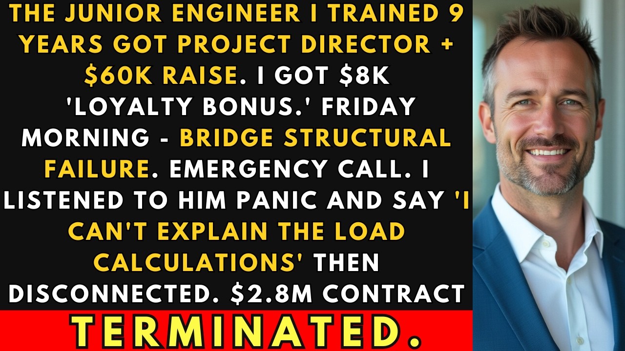 Junior Engineer I Trained 9 Years Got $60K Raise. I Got $8K. During Crisis Call... | Revenge