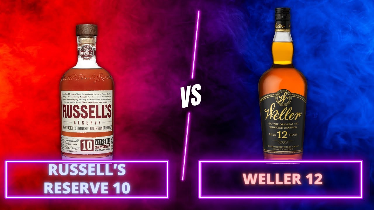 Is Weller 12 AMAZING OR OVERRATED? | Russell's Reserve 10 Year vs Weller 12 Year