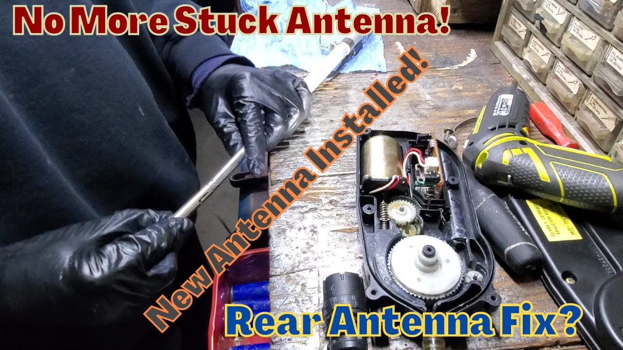Jaguar XJR - Rear Antenna Replaced