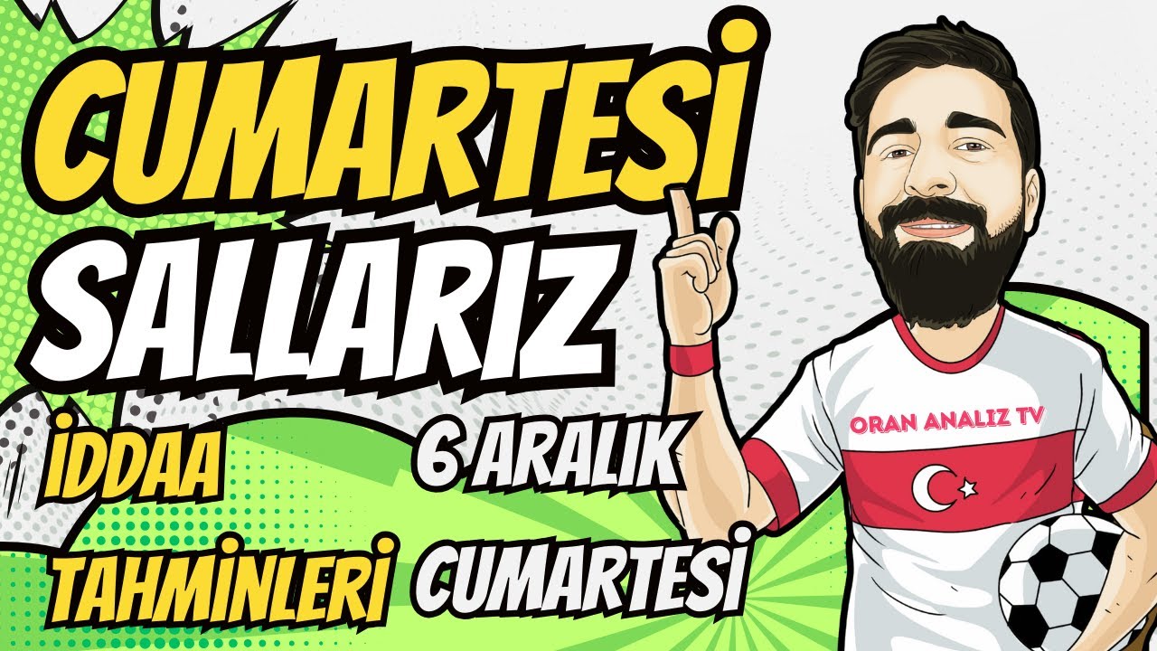 6 Aralık Cumartesi İddaa Tahminleri | Excel Analiz Sistemi ile G&uuml;n&uuml;n Bankoları